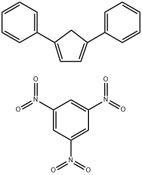 (4-phenyl-1-cyclopenta-1,3-dienyl)benzene, 1,3,5-trinitrobenzene 结构式