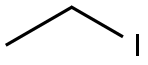 碘乙烷, 75-03-6, 结构式