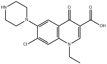 诺氟沙星EP杂质E, 75001-78-4, 结构式