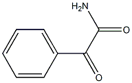 α-オキソベンゼンアセトアミド 化学構造式