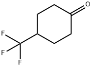 4-三氟甲基环己烷-1-酮, 75091-99-5, 结构式