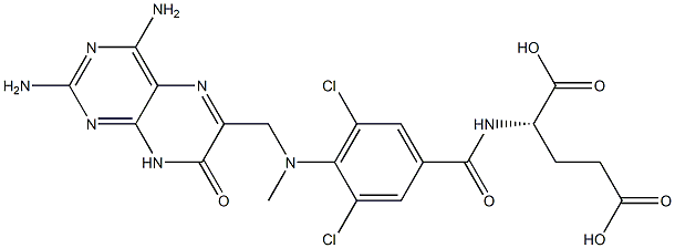 7-hydroxydichloromethotrexate Structure