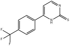 2-Mercapto-4-(4-trifluoroMethylphenyl)pyriMidine Structure