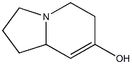 7-Indolizinol,1,2,3,5,6,8a-hexahydro-(9CI) Struktur