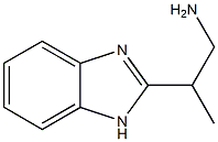 1H-Benzimidazole-2-ethanamine,  -bta--methyl- Structure