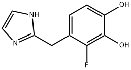 1,2-Benzenediol,3-fluoro-4-(1H-imidazol-2-ylmethyl)-(9CI) Structure