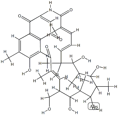 8-Deoxy-20-hydroxyrifamycin W|