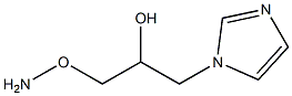 1H-Imidazole-1-ethanol,alpha-[(aminooxy)methyl]-(9CI) Structure