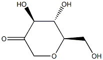 1,5-アンヒドロ-D-フルクトース 化学構造式