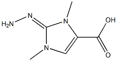 1H-Imidazole-4-carboxylicacid,2-hydrazono-2,3-dihydro-1,3-dimethyl-(9CI) 结构式