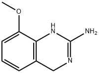 2-Quinazolinamine,1,4-dihydro-8-methoxy-(9CI) 化学構造式