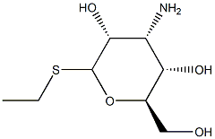 D-Allopyranoside, ethyl 3-amino-3-deoxy-1-thio- (9CI) Struktur