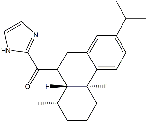 1H-Imidazol-2-yl[(4bS)-4b,5,6,7,8,8aβ,9,10-octahydro-4bα,8α-dimethyl-2-(1-methylethyl)phenanthren-9-yl] ketone|