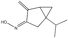 Sabinen-3-one, oxime (4CI) Structure