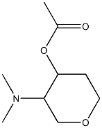 Pentitol, 1,5-anhydro-2,4-dideoxy-2-(dimethylamino)-, 3-acetate (9CI) Structure