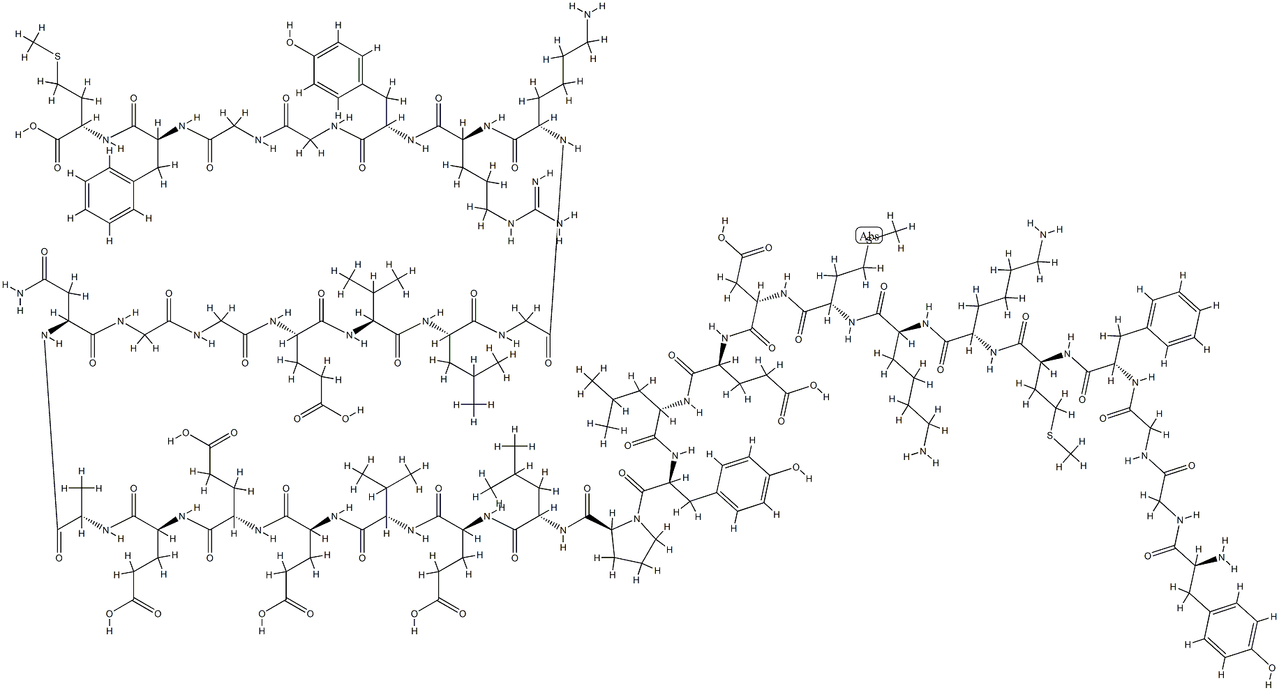 peptide F Structure