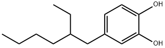 1,2-Benzenediol,4-(2-ethylhexyl)-(9CI) Structure