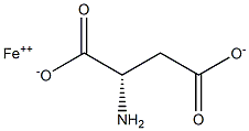 L-Aspartic acid, iron(2+) salt (1:1) 结构式