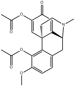 O,O-Diacetyl-O6-deMethylsalutaridine Structure