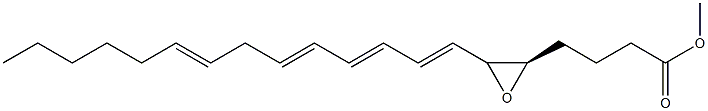 leukotriene A methyl ester Struktur