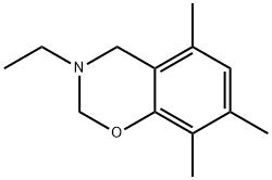 2H-1,3-Benzoxazine,3-ethyl-3,4-dihydro-5,7,8-trimethyl-(9CI) Struktur