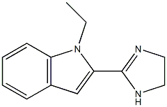760207-44-1 1H-Indole,2-(4,5-dihydro-1H-imidazol-2-yl)-1-ethyl-(9CI)