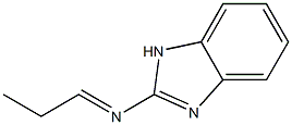 1H-Benzimidazol-2-amine,N-propylidene-(9CI) Struktur