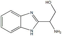 1H-Benzimidazole-2-ethanol,  -bta--amino- Structure
