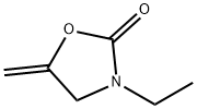 2-Oxazolidinone,3-ethyl-5-methylene-(9CI) Struktur