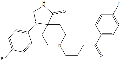 p-Bromospiperone Structure