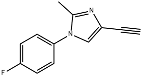 1H-Imidazole,4-ethynyl-1-(4-fluorophenyl)-2-methyl-(9CI)|