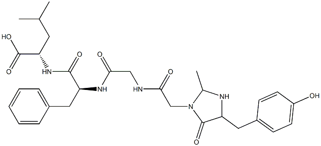 enkephalin-Leu, acetaldehyde- Structure