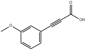 3-(3-METHOXYPHENYL)PROP-2-YNOIC ACID, 7621-89-8, 结构式