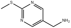 (2-(甲硫基)嘧啶-5-基)甲胺, 762219-70-5, 结构式