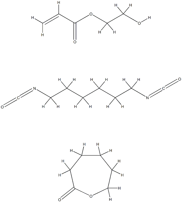76246-04-3 2-丙烯酸-2-羟基乙酯与1,6-二异氰酸根合和2-氧杂环庚酮的聚合物