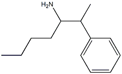 α-Butyl-β-methylphenethylamine Struktur