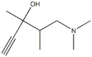 1-Pentyn-3-ol,5-(dimethylamino)-3,4-dimethyl-(9CI)|