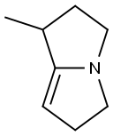 1H-Pyrrolizine,2,3,5,6-tetrahydro-1-methyl-(9CI) Structure