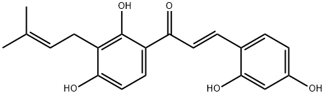 MORACHALCONE A, 76472-88-3, 结构式