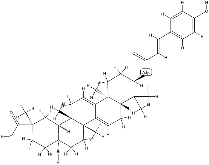 (20R)-3α-[[(E)-3-(4-Hydroxyphenyl)-1-oxo-2-propenyl]oxy]-D:C-friedoolean-7,9(11)-dien-29-oic acid