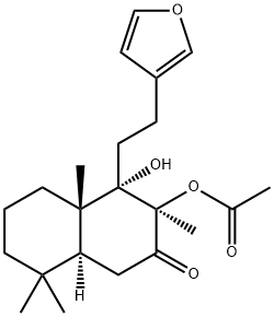 鼬瓣花二萜,76475-16-6,结构式