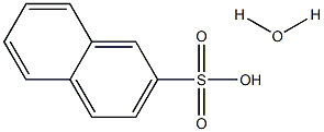 2-ナフタレンスルホン酸水和物 化学構造式