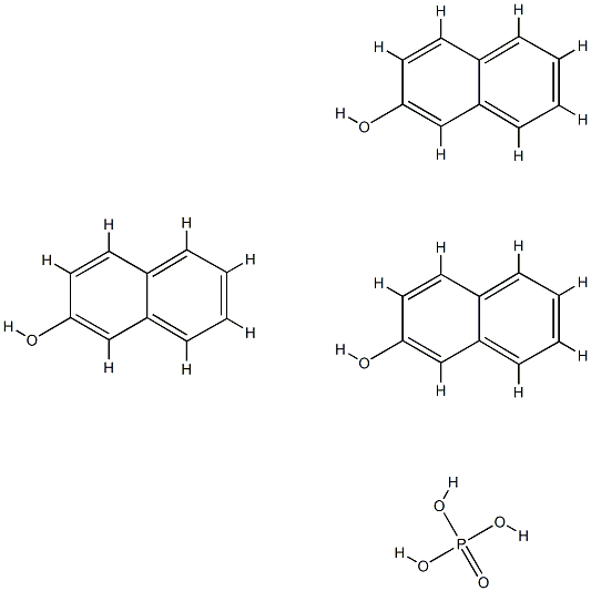 2-naphthyl phosphate (Β-naphthyl phosphate) Structure