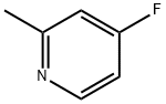 4-フルオロ-2-メチルピリジン 化学構造式