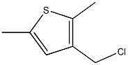 3-(chloromethyl)-2,5-dimethylthiophene Structure