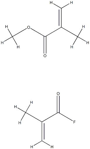 methacryloyl fluoride-methyl methacrylate copolymer 结构式