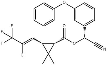 epi-gaMMa-Cyhalothrin, 76703-65-6, 结构式