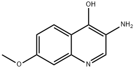 4-Quinolinol,3-amino-7-methoxy-(9CI) Structure