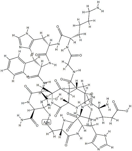 conotoxin GII Struktur