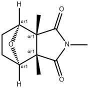 cantharidin methylimide Struktur